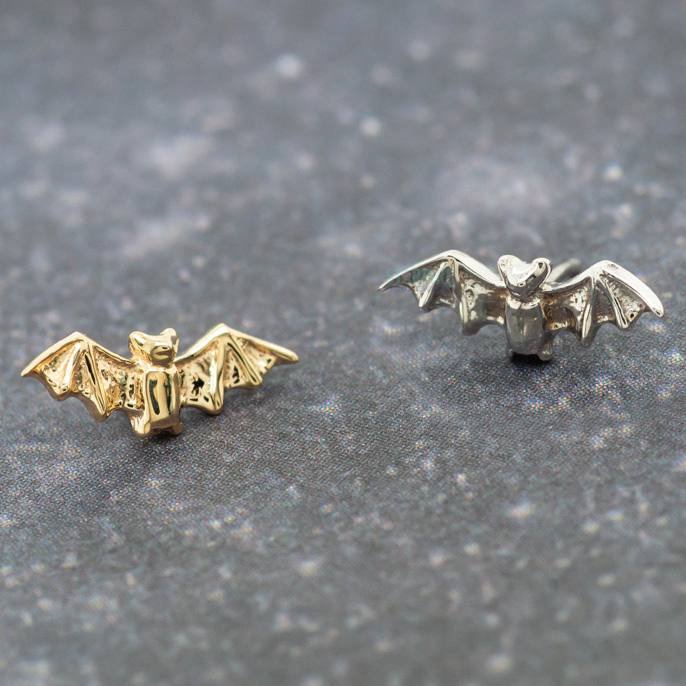 BVLA - Body Vision threadless: Bat Pin in Gold – Starfire Body Jewelry ...