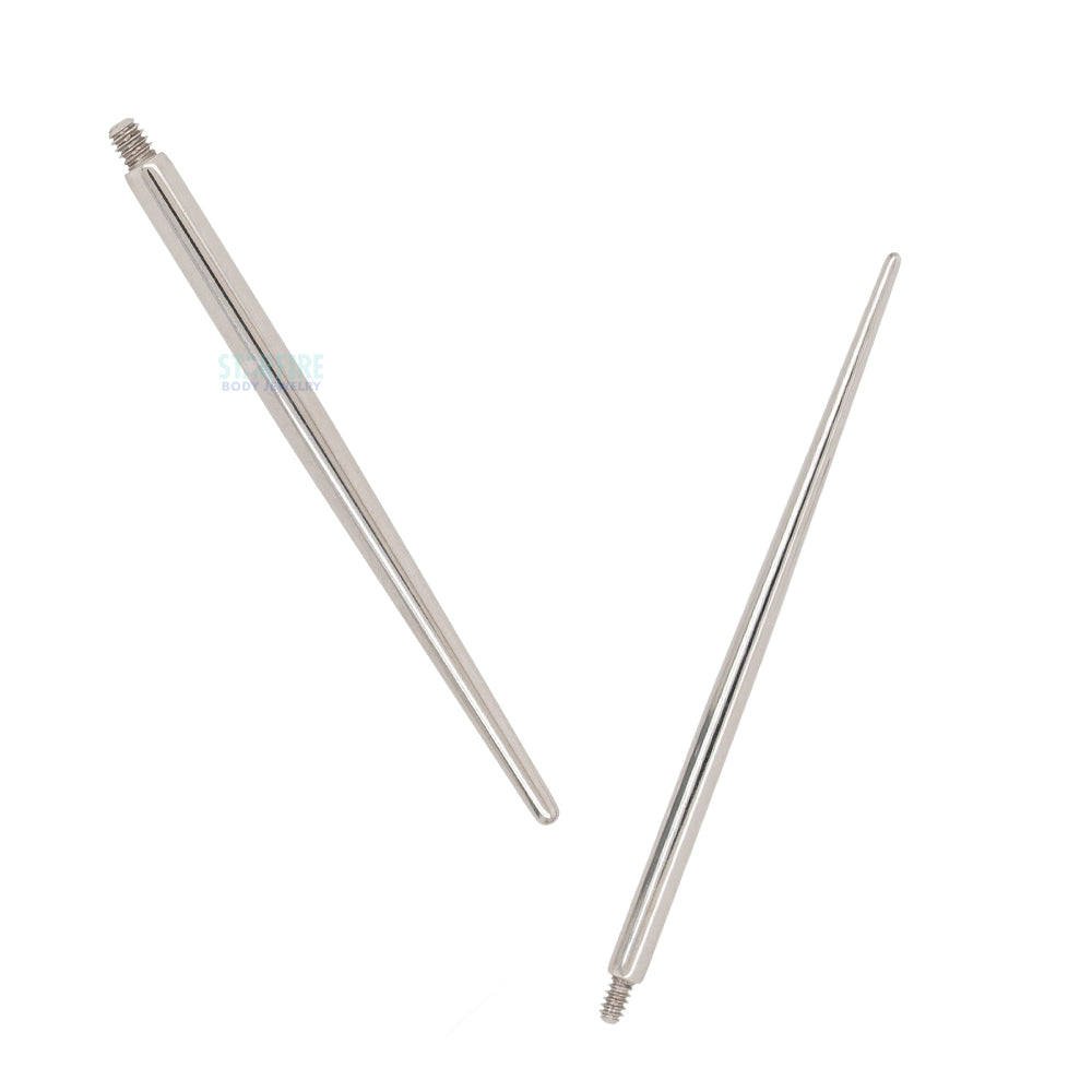 Stainless Steel Threaded Jewelry Insertion Taper
