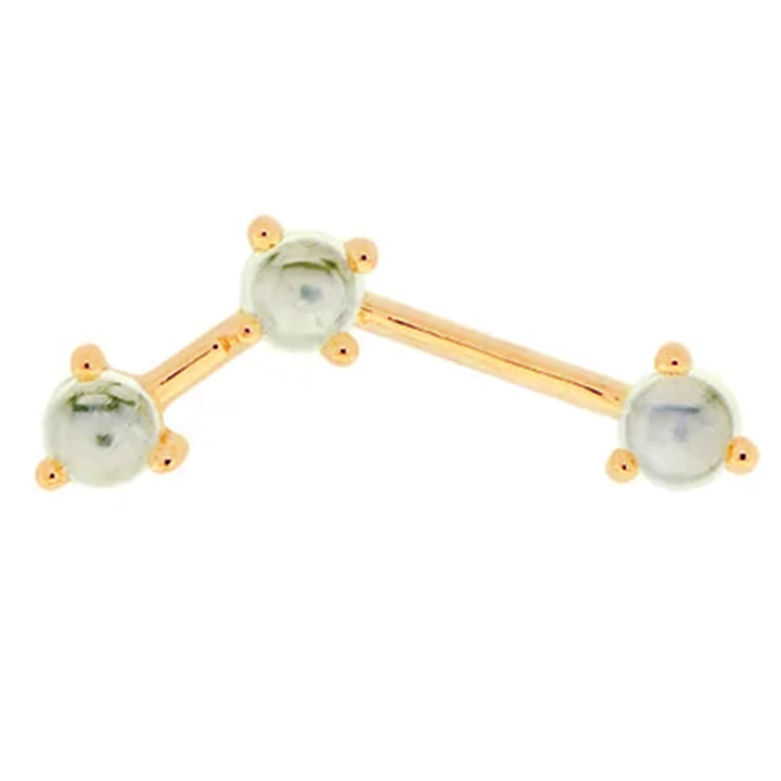 threadless: "Astera 3" End in Gold with Moonstone