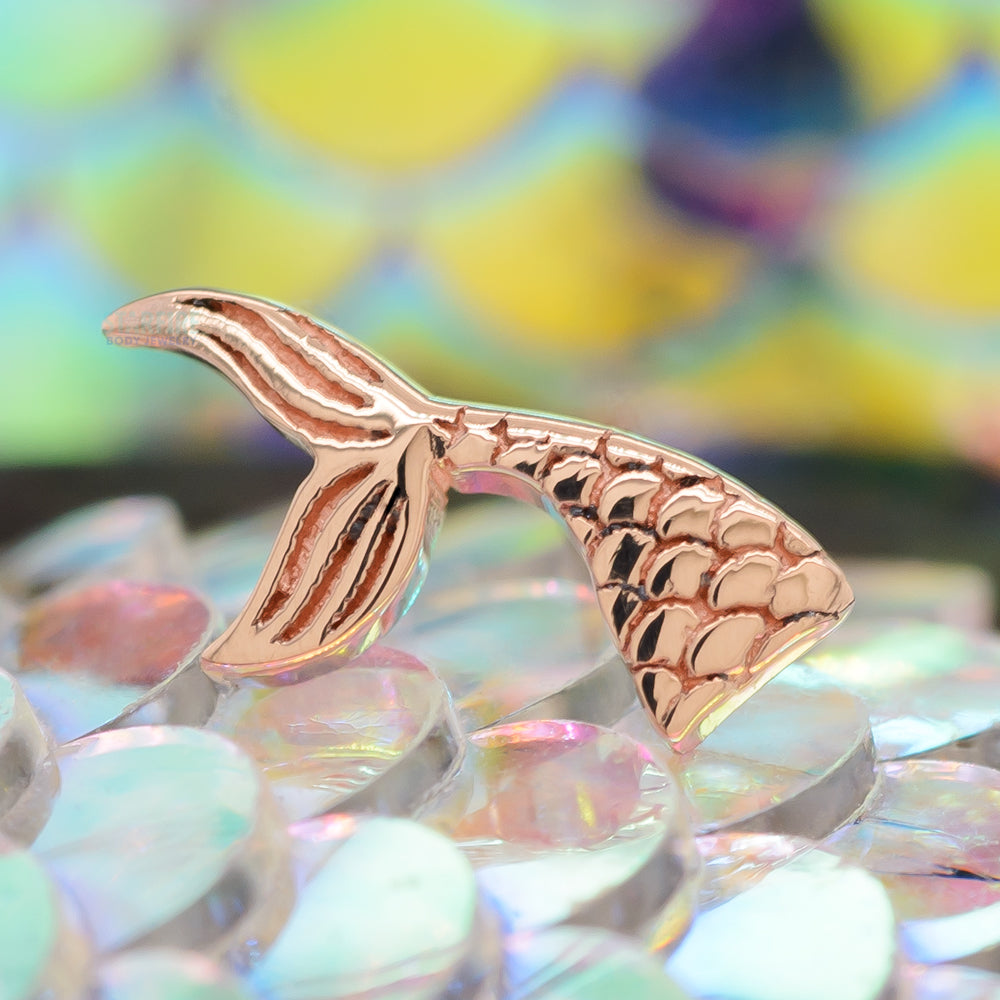 threadless: Mermaid Tail End in Gold