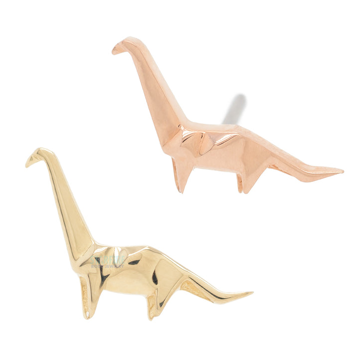 threadless: "Paper-a-saurus" End in Gold