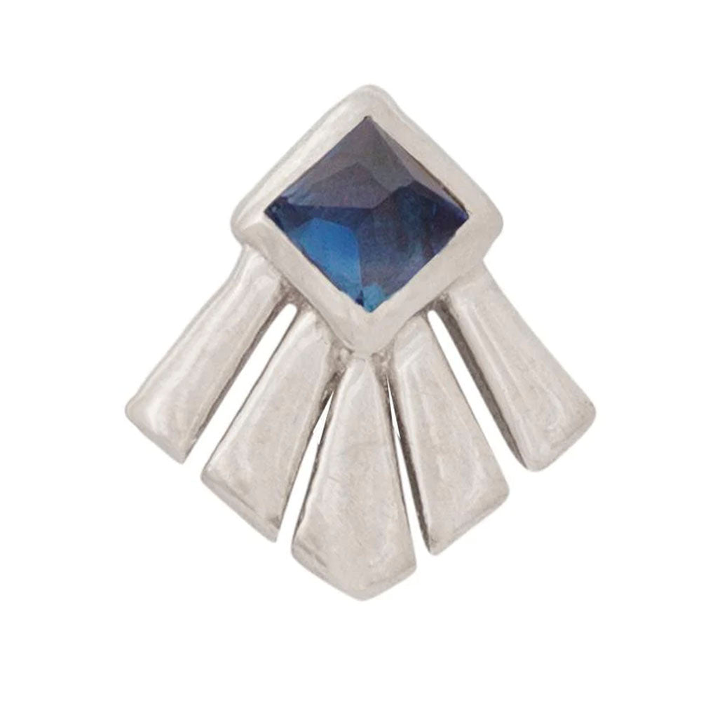 threadless: "Aurora" Pin in Gold with Gemstone