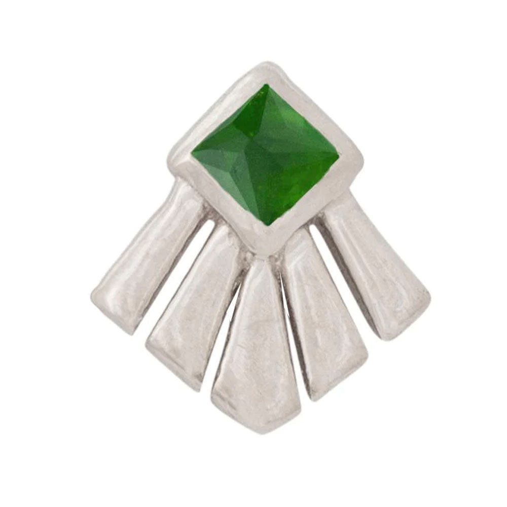 threadless: "Aurora" Pin in Gold with Gemstone