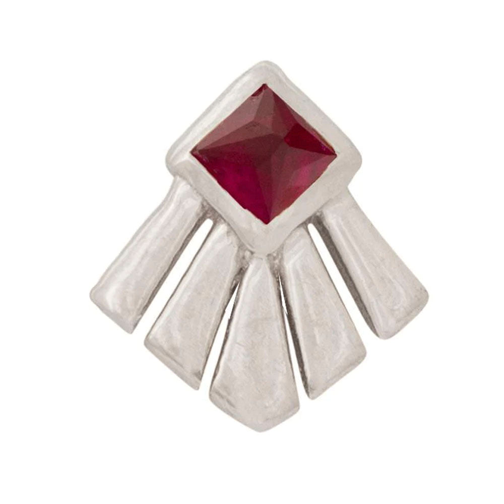 threadless: "Aurora" Pin in Gold with Gemstone