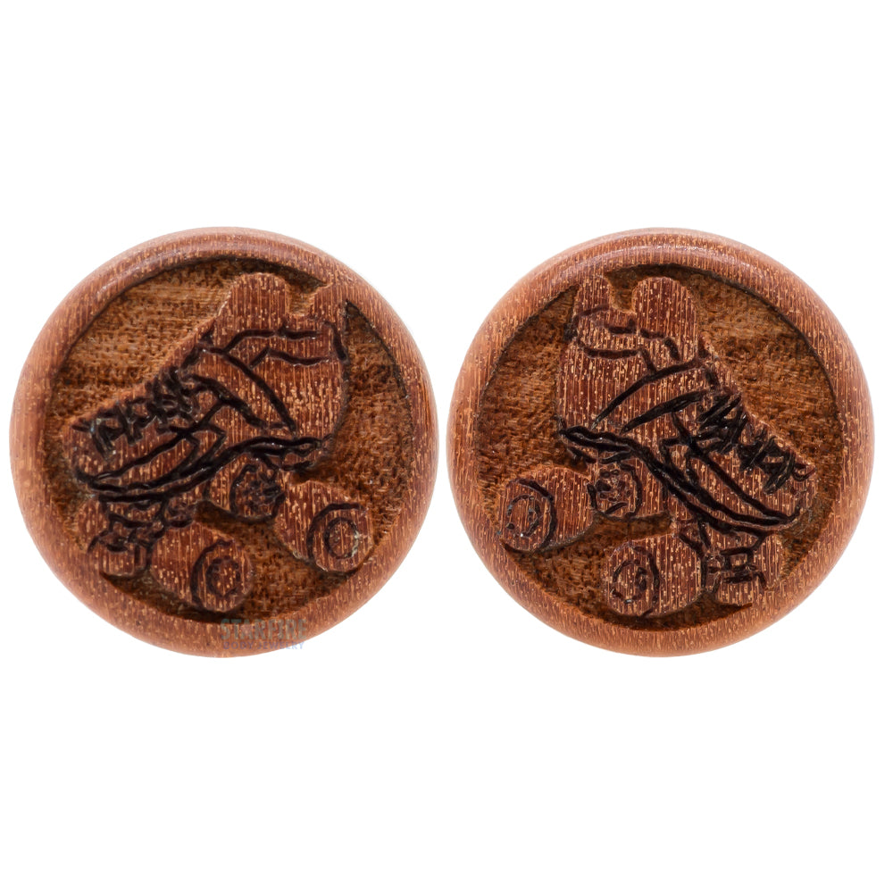 Roller Skate Wood Plugs