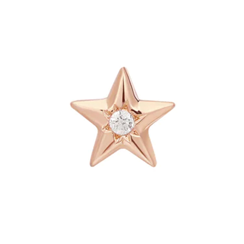 threadless: "Stellar" End in Gold with CZ