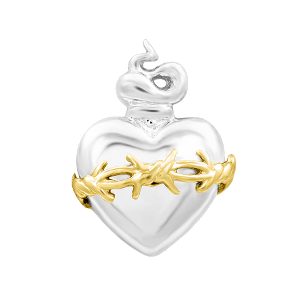 threadless: "Sacred Heart" End in Gold