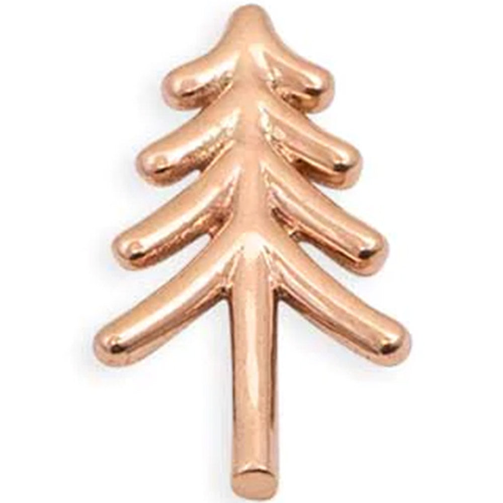 threadless: "Evergreen" Pin in Gold