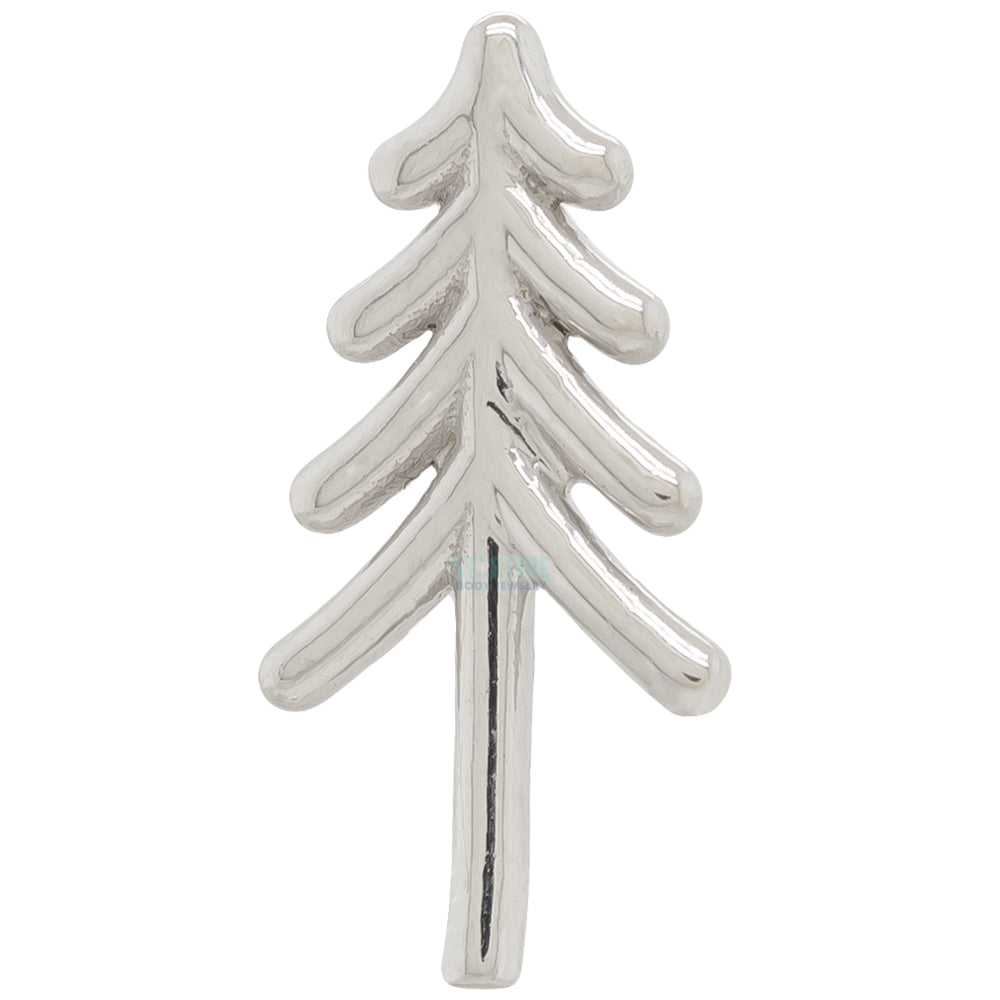 threadless: "Evergreen" Pin in Gold
