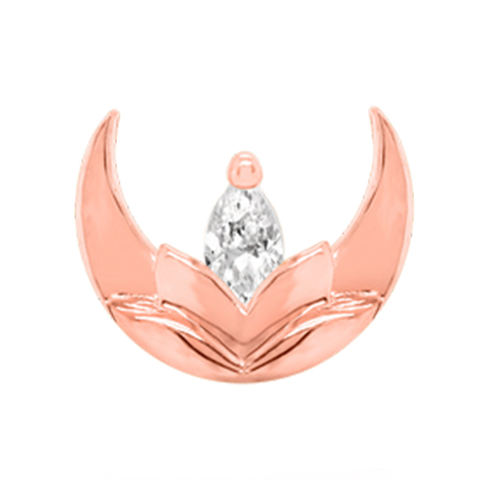 threadless: "Guardian Mars" End in Gold with CZ