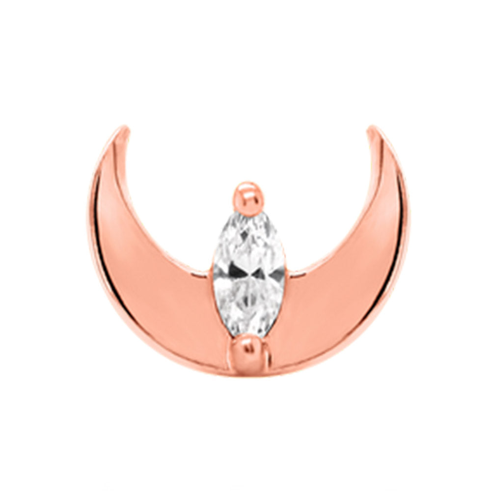 threadless: "Guardian Mercury" End in Gold with CZ