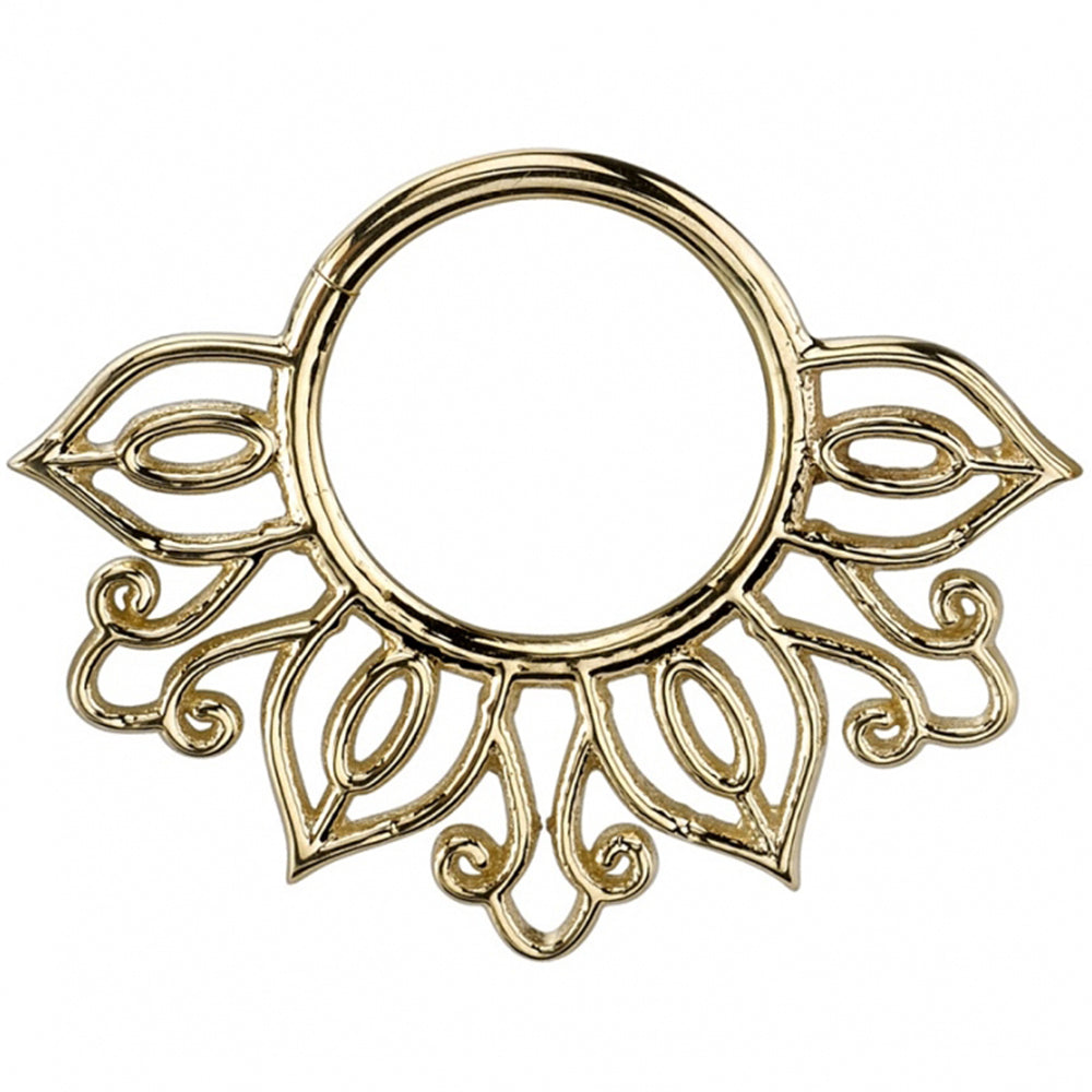 "Azalea" Hinge Ring in Gold