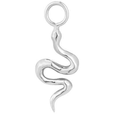 Serpent Charm in Gold