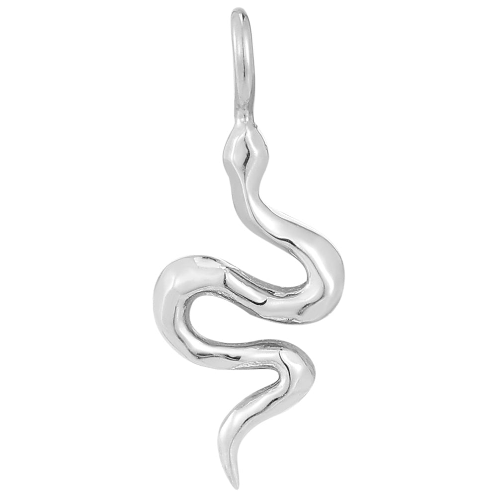 Serpent Charm in Gold