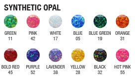 2HT-10 'Haute Couture' Opal Bezel Cluster on Flatback