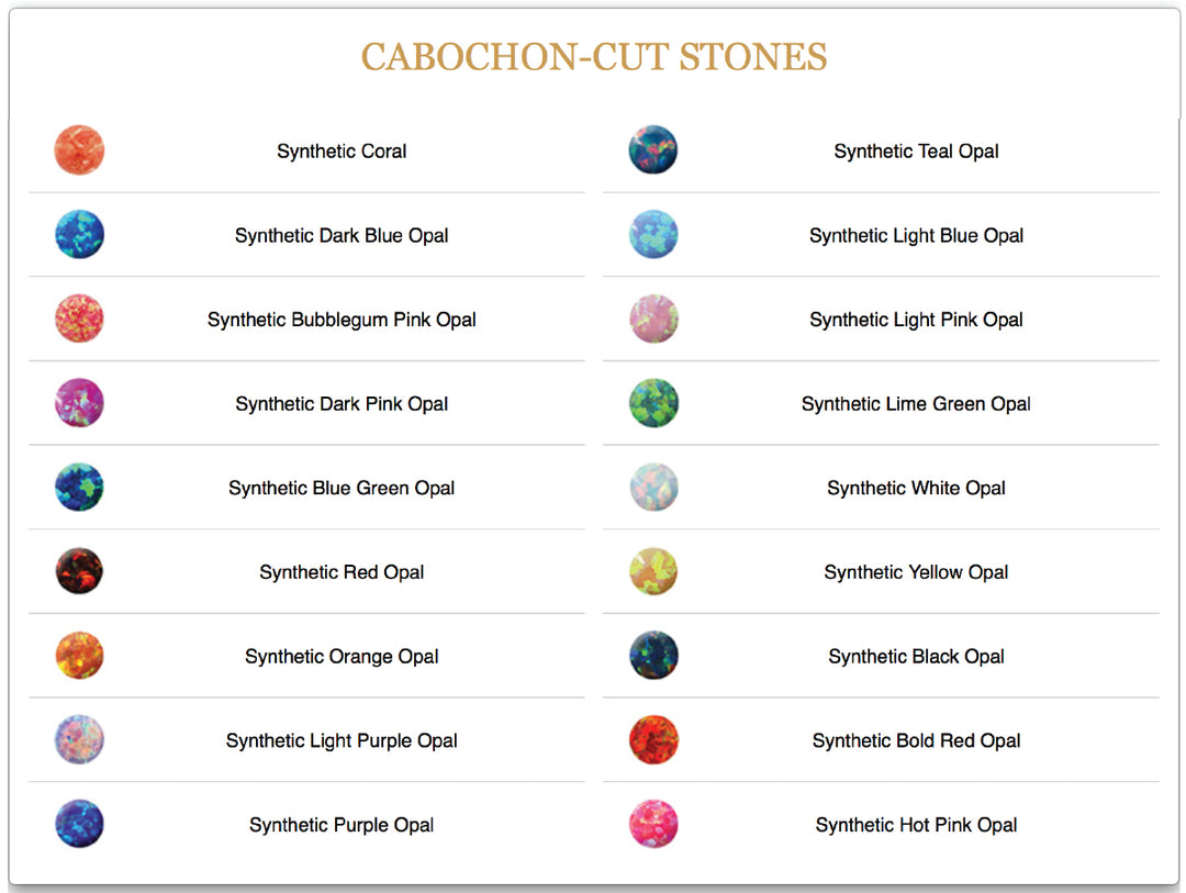 Opal Orb Claw-Set - on flatback